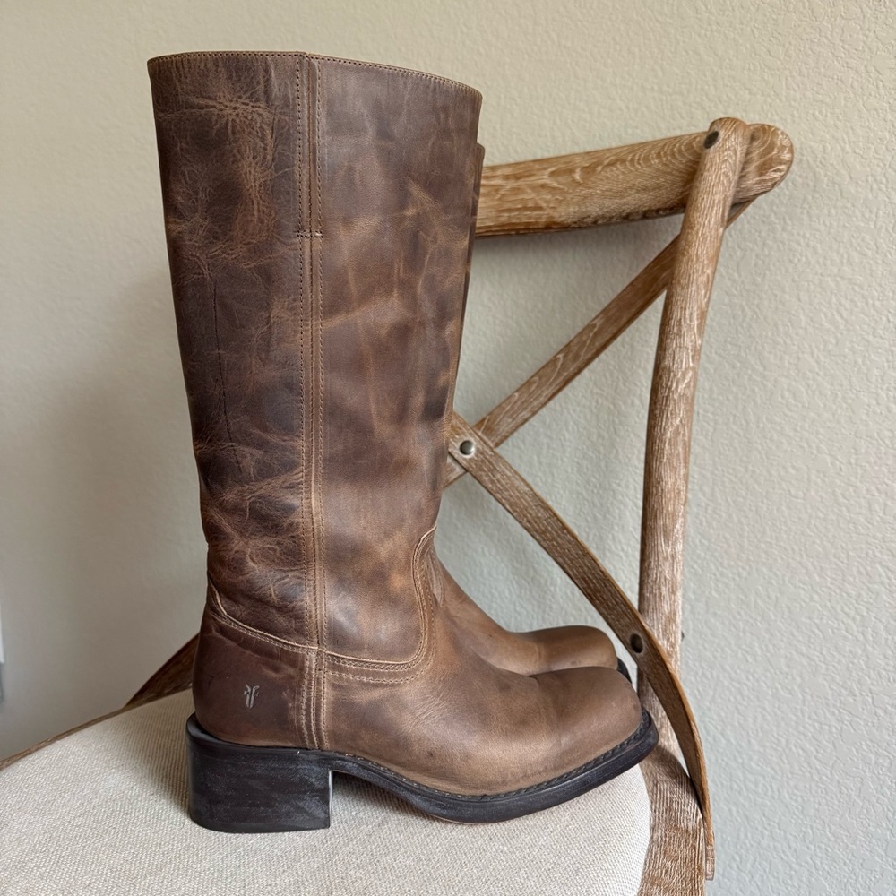 Frye For FP Campus 14L Boots Dusty taupe - Picture 8 of 10
